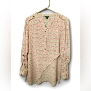 New Directions Chevron pattern dress